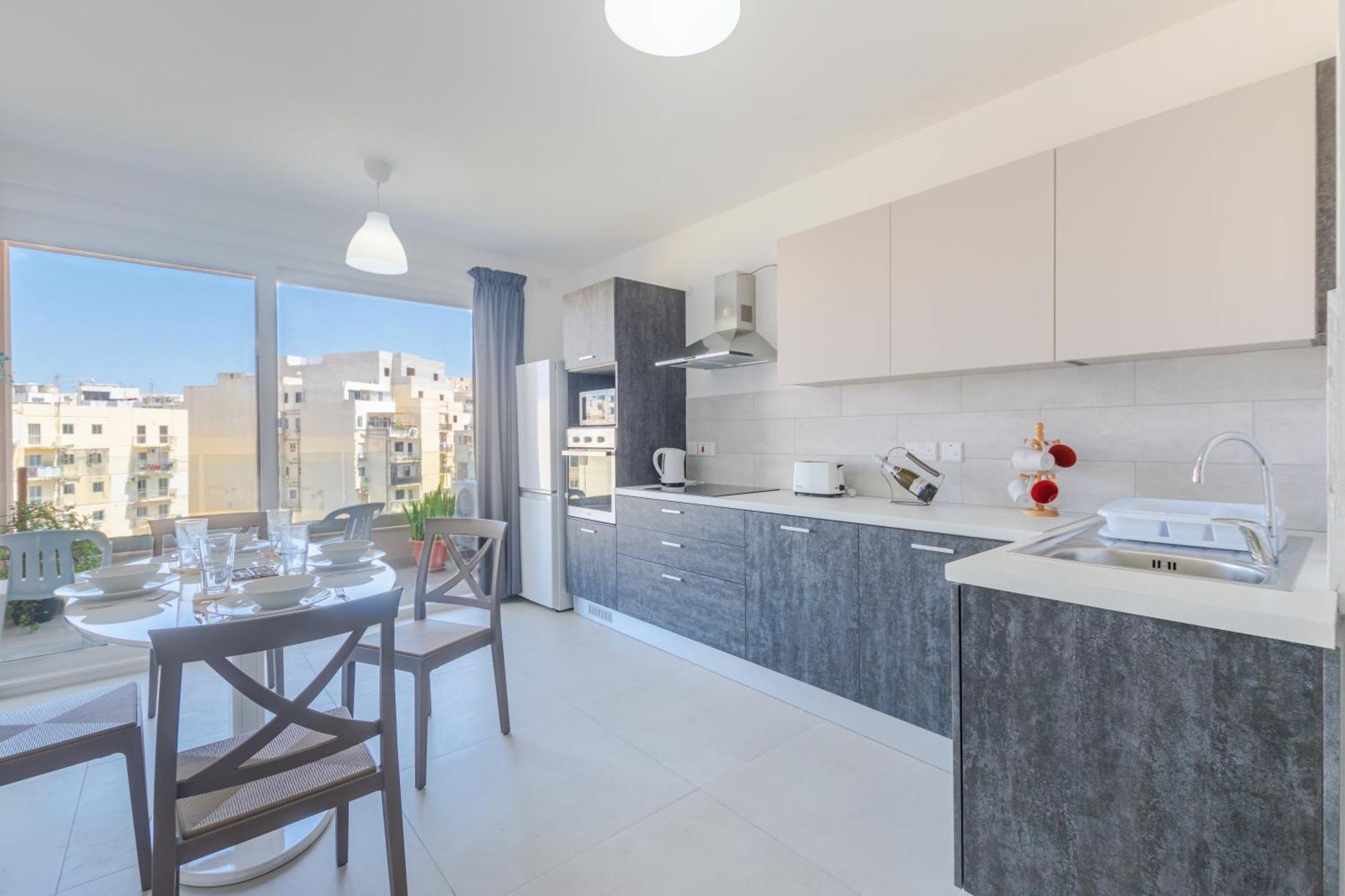 Spacious Brand New Apartment 3 Bdr 2Bth Bugibba St. Paul's Bay Exterior photo
